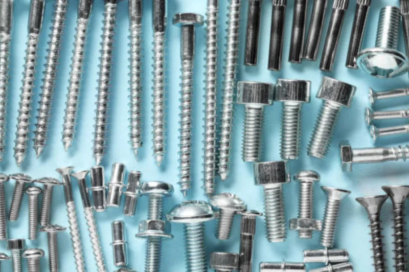 An image displaying various screw head types and sizes, each designed for different purposes.